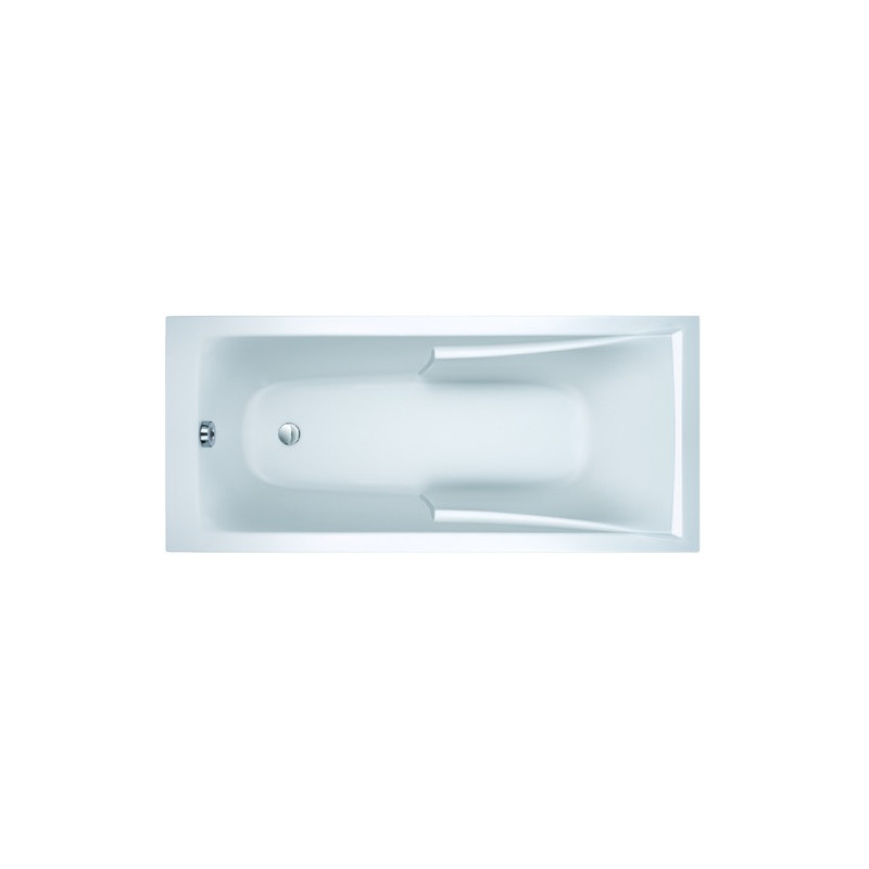 BAIGNOIRE CORVETTE LEADER 3 160X70 BLANC RECTANGULAIRE