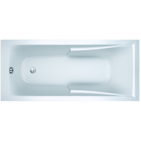 BAIGNOIRE CORVETTE LEADER 3 160X70 BLANC RECTANGULAIRE